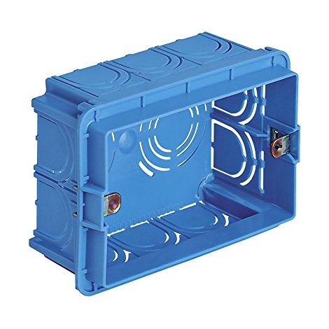 scatola incasso rettangolare 3m azzurro - vimar. (1/3)