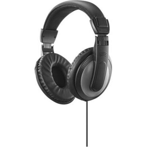 Hama Shell II Over-Ear Kopfhörer, 2m Kabel, Schwarz