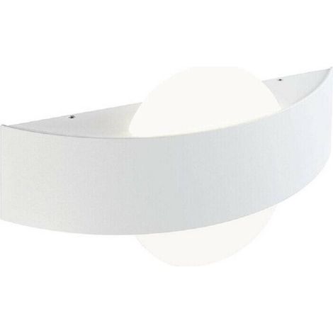 Trade Shop - LED-WANDLAMPE 8W WEISSE LAMPE MIT DOPPELTEM EMISSIONSLICHT 6500K 3000K 4000 E17 -
