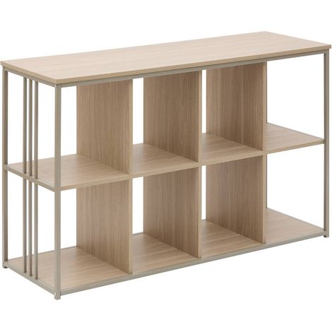 Aparador duna rectangular, 40 x 120 cm, color beige - 5five (1/2)