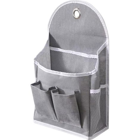 Sac de rangement suspendu multifonction pour porte ou mur, organiseur pratique pour vêtements et petits accessoires, idéal pour chambre, dortoir et espaces réduits (1/5)