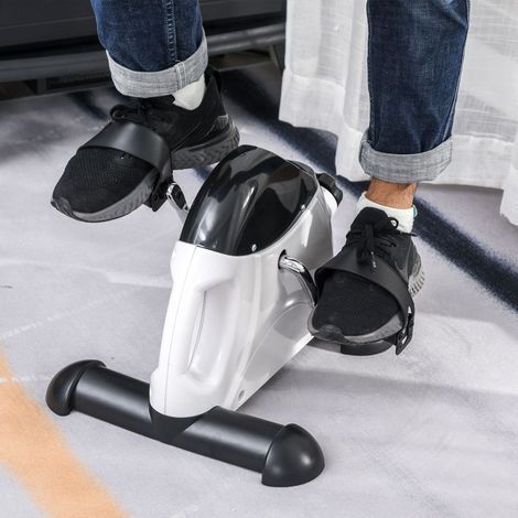Mini bicicleta estática para uso doméstico, compacta y portátil, ideal para entrenamientos y rehabilitación. (1/5)