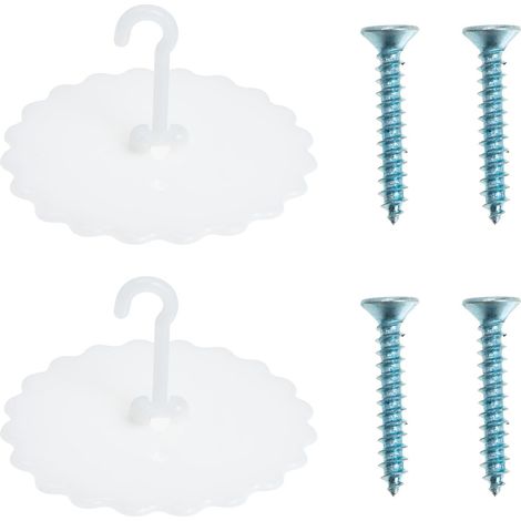 COHEALI Lot de 2 crochets suspension à ventouse en PU pour (1/5)