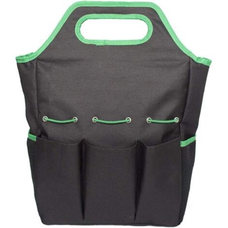 Sac à outils de jardinage, sac à outils de jardinage, organisateur portable avec 8 poches pour outils de jardinage intérieurs et extérieurs (1/5)