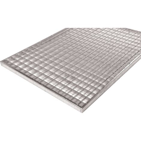 Gitterrost Normrost verzinkt 600x1200x25 mm 30/30 T-Profil
