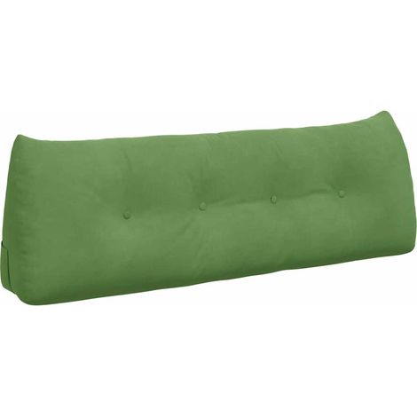 Coussin de Dos Vert clair 140 x 24 x 50 cm Velours CFW46857 (1/5)