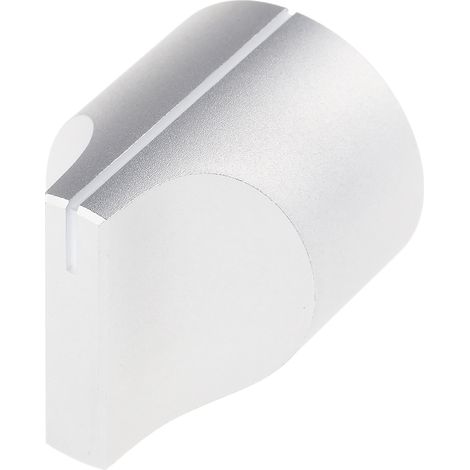 Bouton de potentiomètre RS PRO, Axe de 6mm, Diamètre de 22mm, Vis sans tête ( Prix pour 1 ) (1/2)