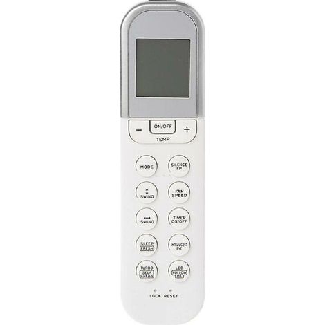 Télécommande compatible climatiseur - Midea Rg36f /bgef Rg36f2 /bgef Rg36f4 /bgef (1/5)
