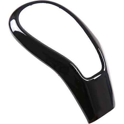 Baguette de garniture noire pour levier de vitesse, pièce de rechange autocollante pour cadre de pommeau de vitesse, compatible avec XC60, S60, S80 et V40. (1/5)