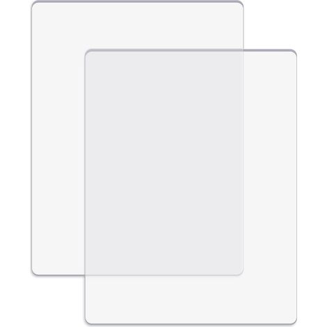 2 pièces/1 paire de tampons de découpe standard pour machine de découpe plaques de découpe en plastique polycarbonate transparent, plaques de découpe 22,5 x 15,5 x 0,3 cm (1/5)