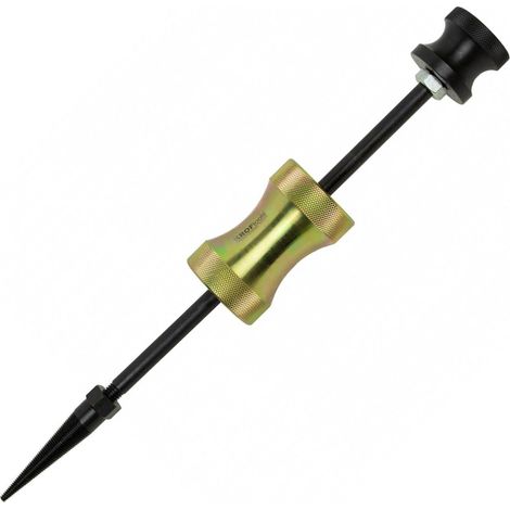 Extracteur de joints parefeu d'injecteur à inertie – Compatible BMW, Mercedes, PSA – Longueur 370 mm – Pour rondelles 4 à 16 mm – Kroftools