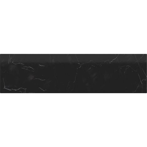 Applique murale art déco rectangulaire noire en marbre LED 8W BASIC TEXTURE Maytoni