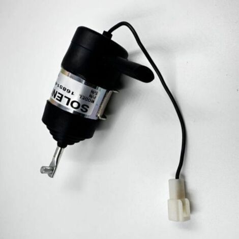 Solénoïde d'arrêt de carburant 16851-60014 Solénoïde d'arrêt de carburant de remplacement pour Kubota BX2230D RTV900R Femeo (1/3)