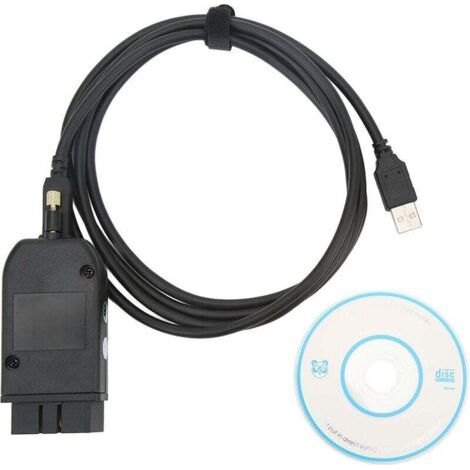 Câble de Connecteur D'adaptateur de Diagnostic VAS ODIS 22.9, 5054A 6154 pour Voitures de 1996 à 2022 (anglais et français)