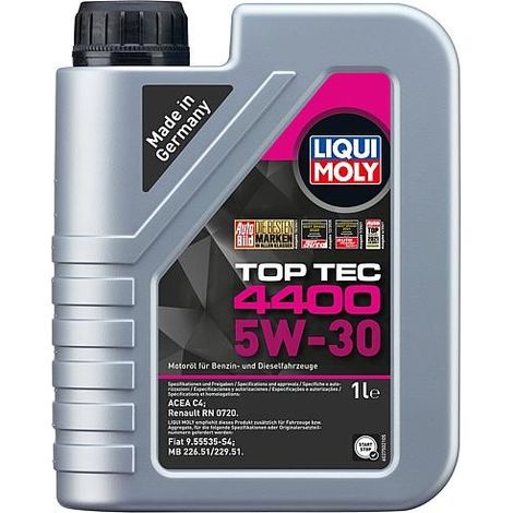 Huile moteur LIQUI MOLY Top Tec 4400 5W-30 bidon 1l