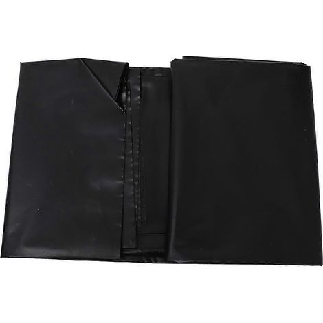 Bâches noires pour bassin (paquet de 3) pour imperméabiliser les petits bassins à poissons. (1/5)