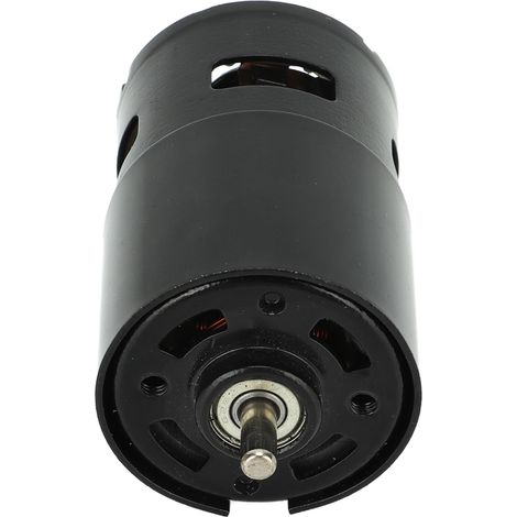 Moteur DC Haute Torsion 12000RPM Arbre Rond Vitesse Rapide Bobine Cuivre Rouge Moteur Électrique pour Ventilateur 12V (1/5)