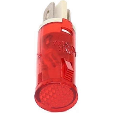 Lot de 4 mini voyants indicateurs rouges compacts MDX-14A 220 V à montage sur panneau pour réfrigérateurs électriques