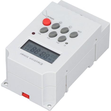 Minuterie Électronique KG316TII pour Rail DIN, Contrôleur à Microprocesseur avec Écran LCD, 12V CC (1/5)