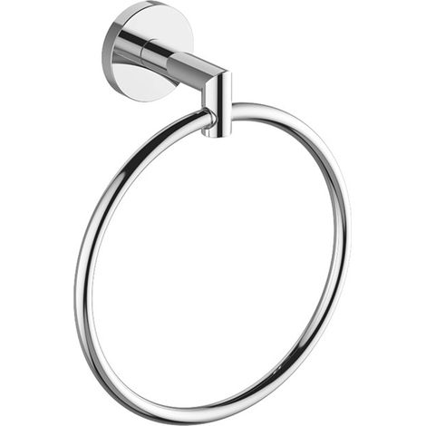 Porta salviette ad anello serie shell - fissaggio ad incollo o con viti (1/3)