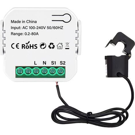 Smart WiFi Power Socket Tuya Solar Power Socket Monitoring Power Socket APP Monitoring Single Channel MUMU (1/4)