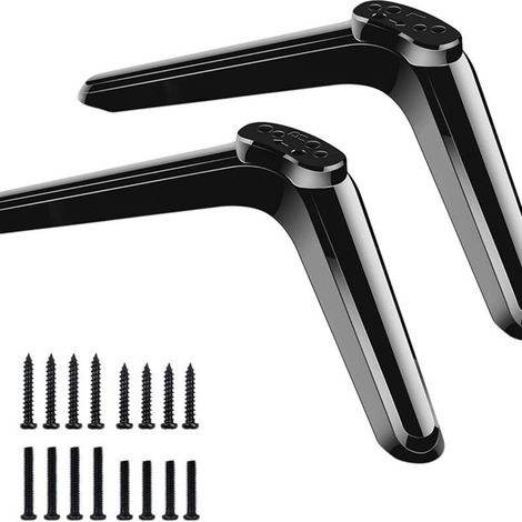 Support TV universel amélioré TV09 pour écrans 32, 40, 43, 48, 49, 50 pouces, fixation solide. (1/5)