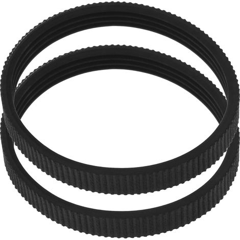 2 courroies d'entraînement pour raboteuse électrique compatibles avec Makita 1900B, en caoutchouc, largeur 9,6 mm, circonférence 238 mm, pièces de rechange pour outils électriques (1/5)