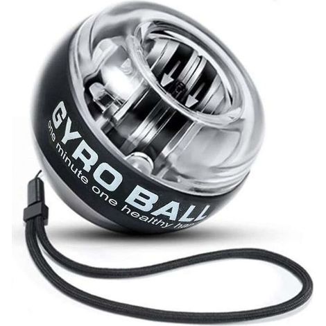 Boule gyroscopique de poignet à démarrage automatique, dispositif de renforcement du poignet, rehausseur de main, exercice d'avant-bras, utilisé pour renforcer les bras, les doigts, les os du poi