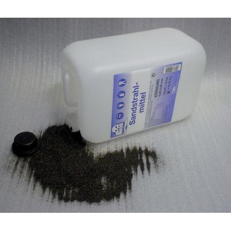 Produit de sablage 0,2-0,5 mm, 8 kg (1/2)