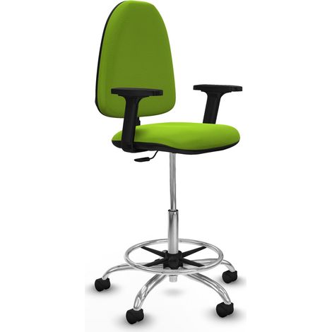 Piqueras y Crespo Taburete Aýna pistacho confortable