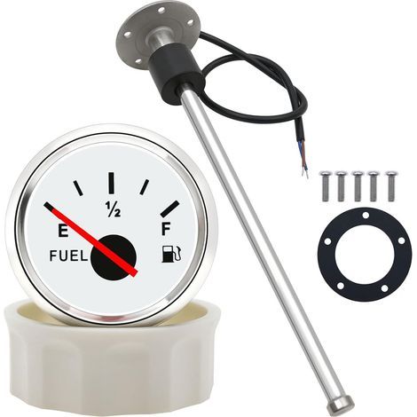 Sensore di Livello Carburante e Olio, Sensore di Livello Acqua per Indicatore di Livello Carburante 0-190 ohm 325 mm per Camper Barca Camion (1/5)