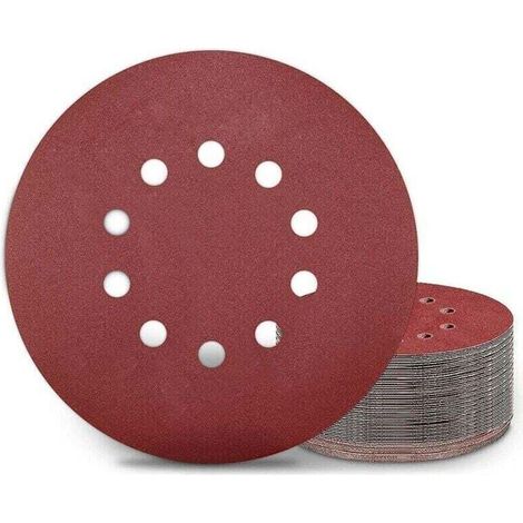 225 mm grinding discs, grit P240 – 25 pieces for giraffe sanders (1/5)