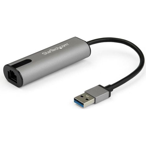 StarTech.com Adaptador de Red Ethernet USB - Adaptador de Red RJ45 LAN NIC NBASE-T USB 3.0 A de 2,5 Gigabit - para Portátil - Le (1/4)