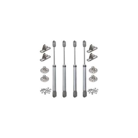 4PCS vérins à gaz 120N verin meuble hydraulique ressort amortisseurs à gaz d'origine porte armoire de cuisine Bras pneumatique pour levage de porte armoire (1/5)