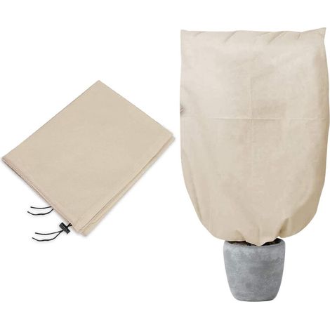 Capucha de protección antihielo transpirable para plantas de exterior 120x180 cm