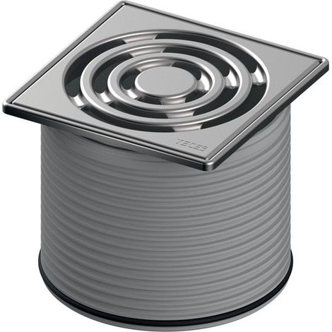 TECEdrainpoint S Rostrahmen aus Edelstahl, 100 × 100 mm, (1/3)