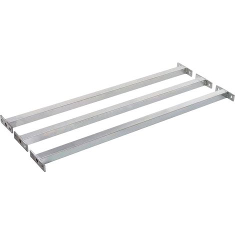 Lot de 3 barres de sécurité réglables pour fenêtres 710 - 1200 mm - Barre de sécurité réglable pour fenêtre, grille, porte, entrée - Protection de propriété domestique