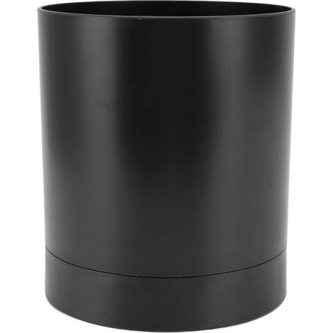 Dailygoody，Soporte para utensilios，Organizador de utensilios de cocina，Giratorio 360 grados，Negro，Organizador de vajilla (1/5)