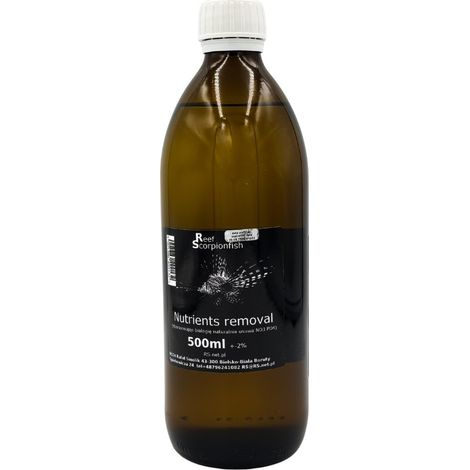 Rimuovi nutrienti per pesci scorpione di barriera 500 ml, elimina nitrati e fosfati