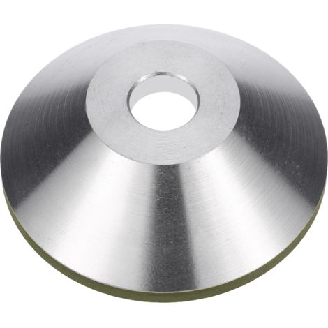 Professionelle Diamantschleifscheibe aus Kunstharz, 100 x 20 x 10 x 5 mm, für Wolframstahlfräser, Körnung 600, Schärfzubehör, 100 mm