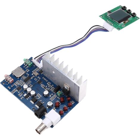 DIY Kits 5W 76M-108MHZ 7W Max Stéréo PLL FM Émetteur Suite DIY Kits Puissance Frequency Réglable Volume Plus LCD (1/5)