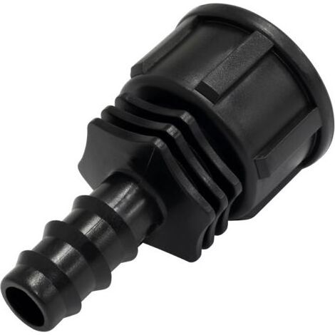 C73795 - Lot de 5 Raccords femelles cannelés 16 mm x 3/4'' à écrou pour tuyau goutte à goutte de 16 mm - connecteur pour système d'irrigation arrosage (1/5)