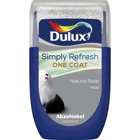 Dulux Simply Refresh One Coat Matt Tester Pot - 30ml - Natural Slate