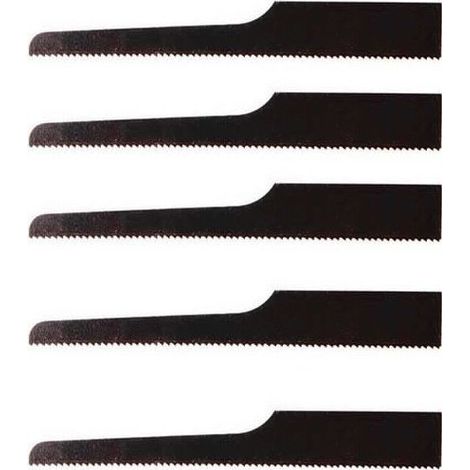 Lames de scie sabre pneumatique – Lot de 5 lames – Pour découpe précise de bois dur et teck – Compatible avec machines pneumatiques
