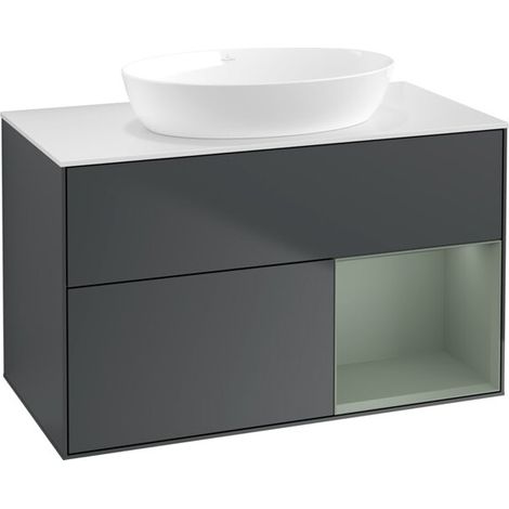 Villeroy & Boch GA21GMHG Meuble sous-lavabo Finion GA2 (1/2)