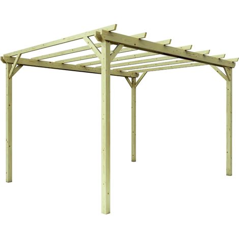 Terralis - Pergola da Giardino 3x4 in Legno (1/4)