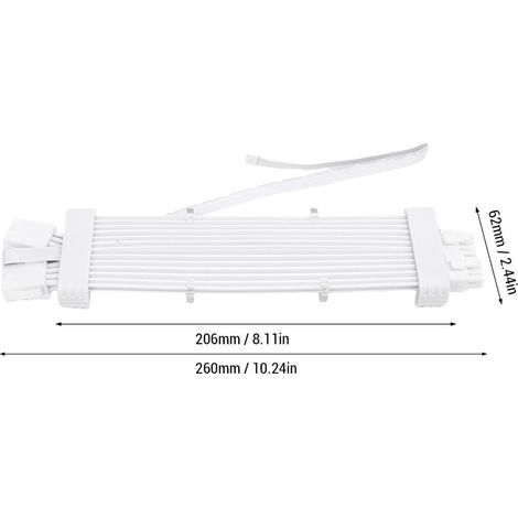 Câble d'alimentation ARGB, 120 LED, câble néon RGB synchronisé 5V, adapté aux cartes graphiques PC. (1/4)