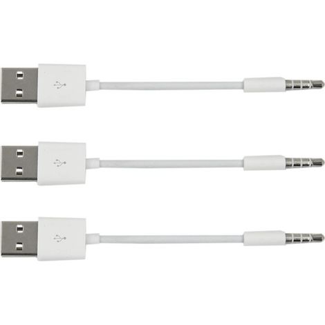 3x USB-Lade- und Datensynchronisationskabel für 1. Generation und 2. Generation