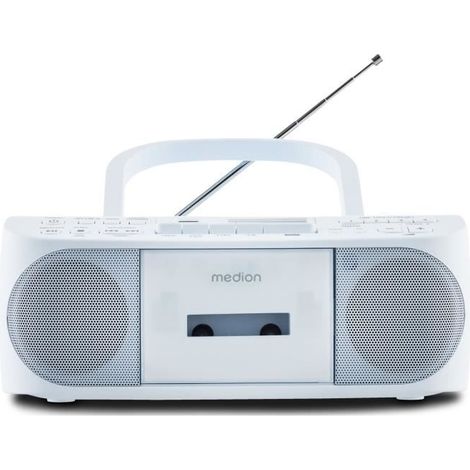 CD K7 Radio - MEDION - FM - 2x3W RMS - Blue (1/5)