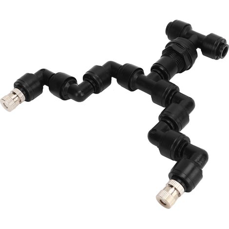 Arroseur brumisateur pour reptiles double tête rotation 360° buse pulvérisateur pour terrarium reptile et plante argenté (1/5)